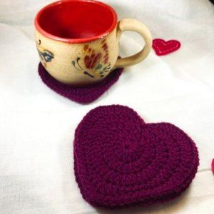 Heart Coasters